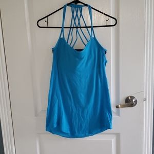 SOLD  Lululemon top with built in bra- size 6